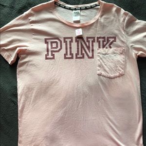 NWT Victoria's Secret PINK Campus Tee